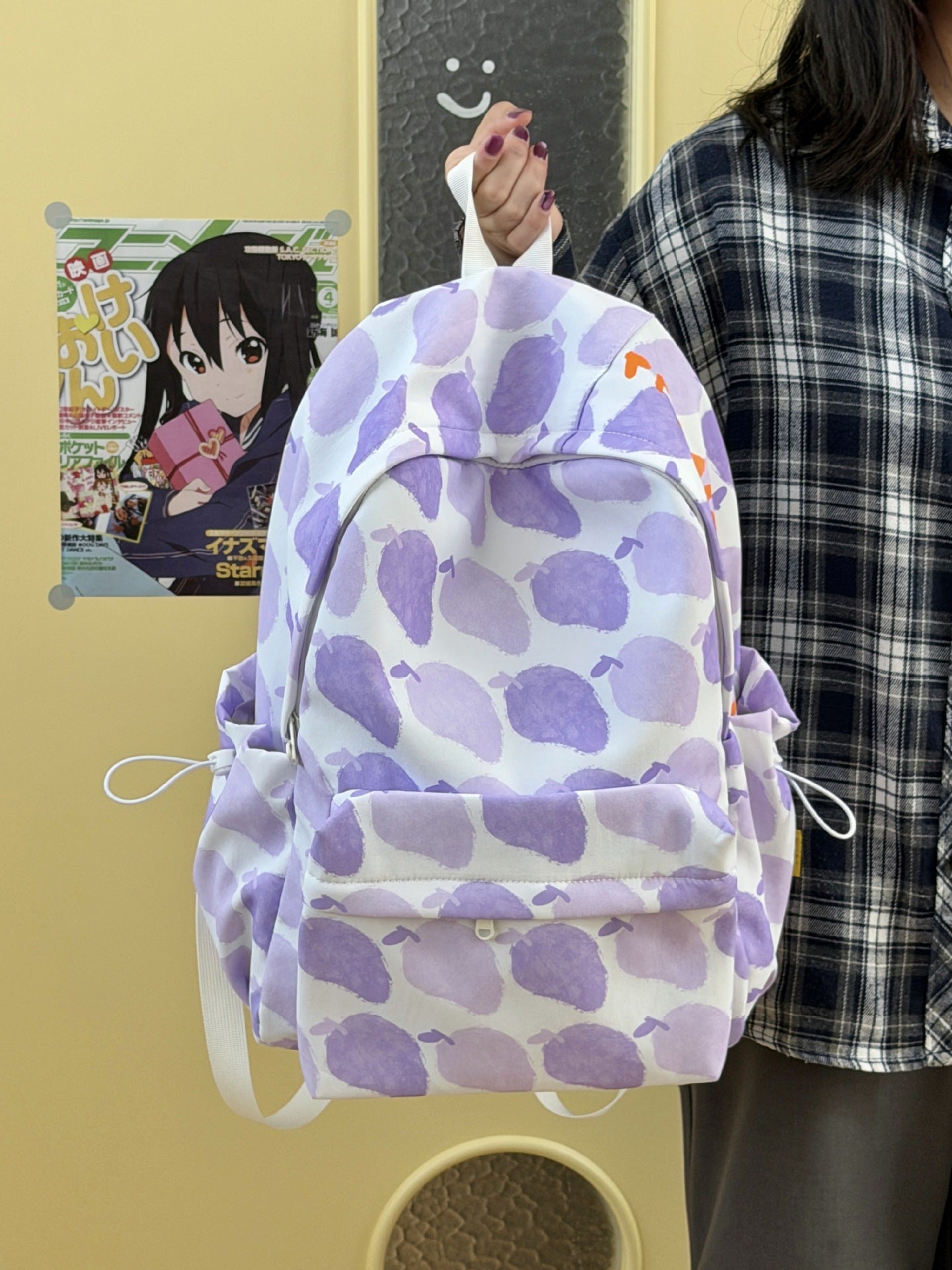 Süßer Apfelmuster-Schulrucksack