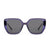 Damen Sonnenbrille mit modischem, facettenreichen Rahmen und UV-Schutz Brehn