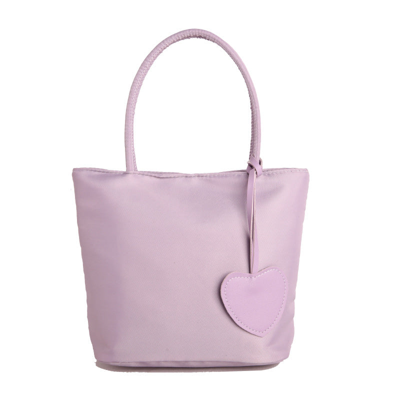 WoStylish Herz-geschmückte Alltags-Tote-Tasche Brehn