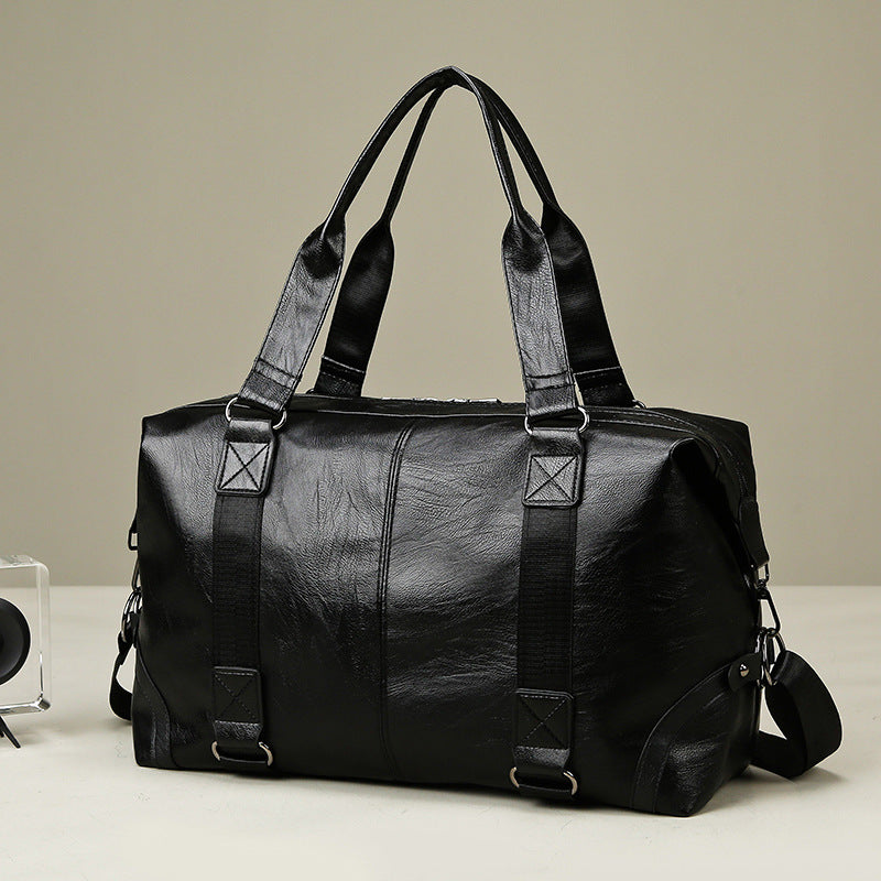 Luxuriöse Leder Wochenendreisetasche Brehn