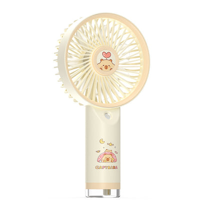 Unisex Tragbarer Handventilator mit verspieltem Capybara-Design Brehn
