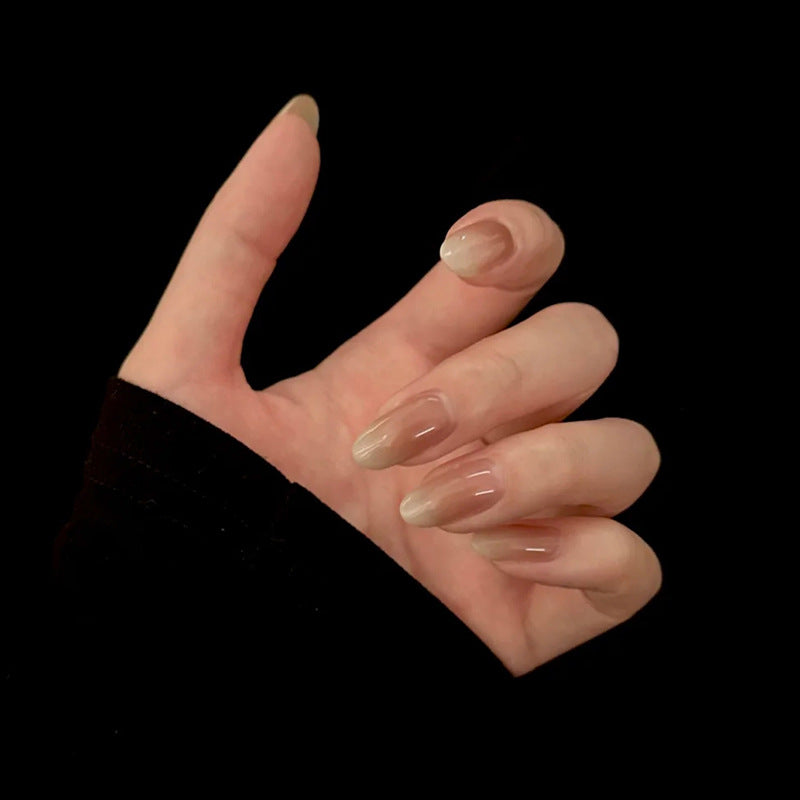 Glänzendes dekoratives Press-On-Nagelset Brehn