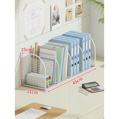 Multi-Ebenen Winkel-Mesh-Schreibtisch Datei- und Ordner-Organizer