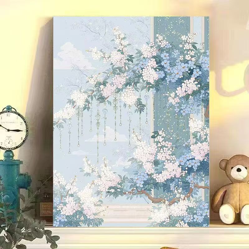 Floral Dreamscape Leinwanddruck Brehn