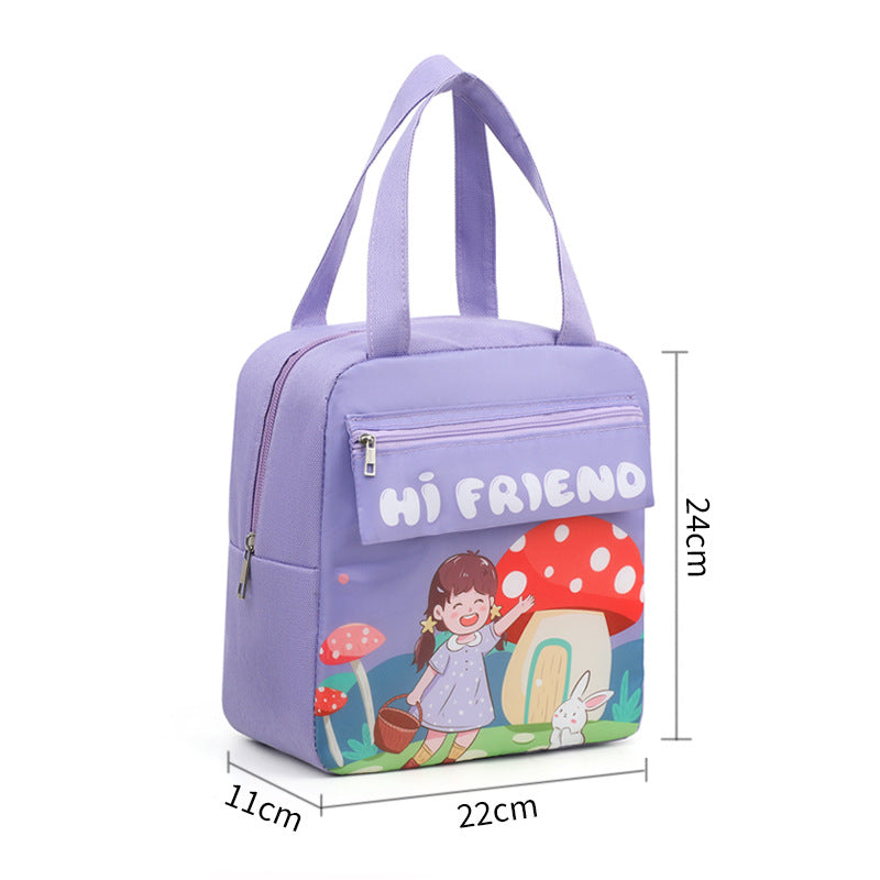 Cartoon-Themen Isolierte Lunch Tasche Brehn