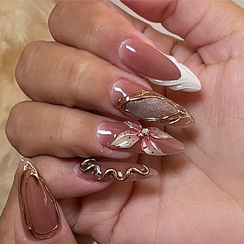 Künstlerische Press-On Nagelspitzen Kollektion Brehn