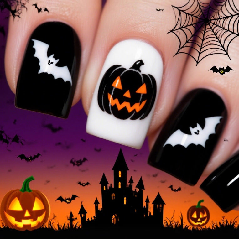Halloween-Themen-Nagelkunstverlängerungen Brehn