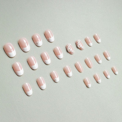 Dekoratives Floral Nagelkunst Set