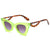 Damen Modische Katzenaugen Sonnenbrille im Fashion-Stil Brehn