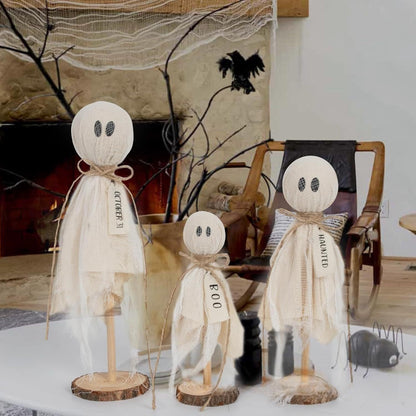 Rustikale Halloween Gespenst Dekoration