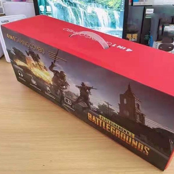 Gaming-Headset, Tastatur, Maus und Mauspad-Set Brehn