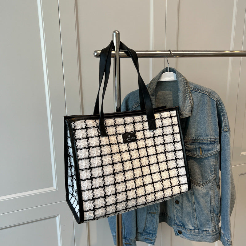 Elegante Texturierte Tote Bag Brehn