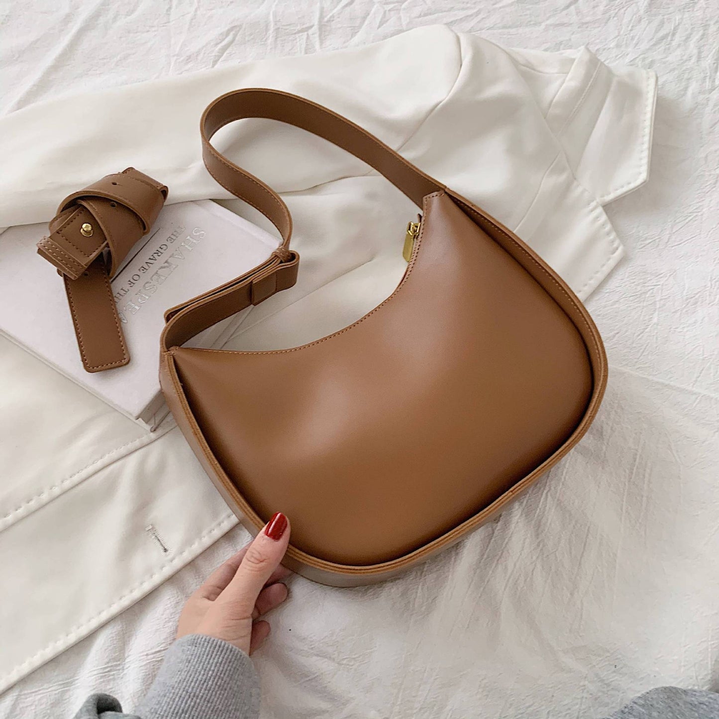 Designer Handheld Hobo Tasche Brehn