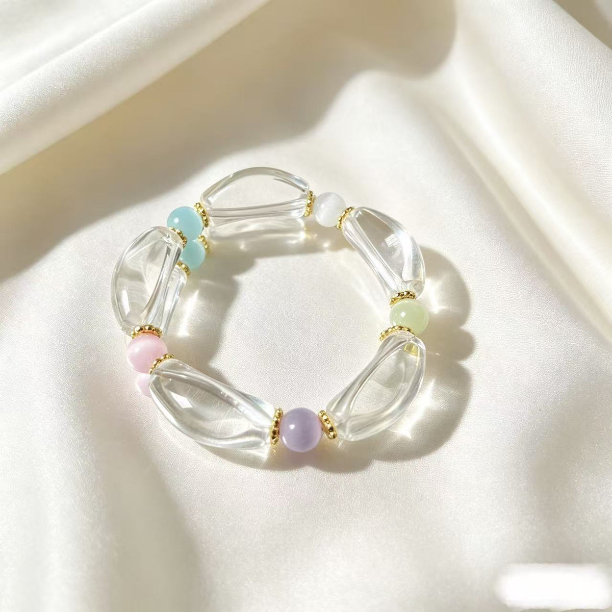 Elegante Kristallperlenarmband Brehn