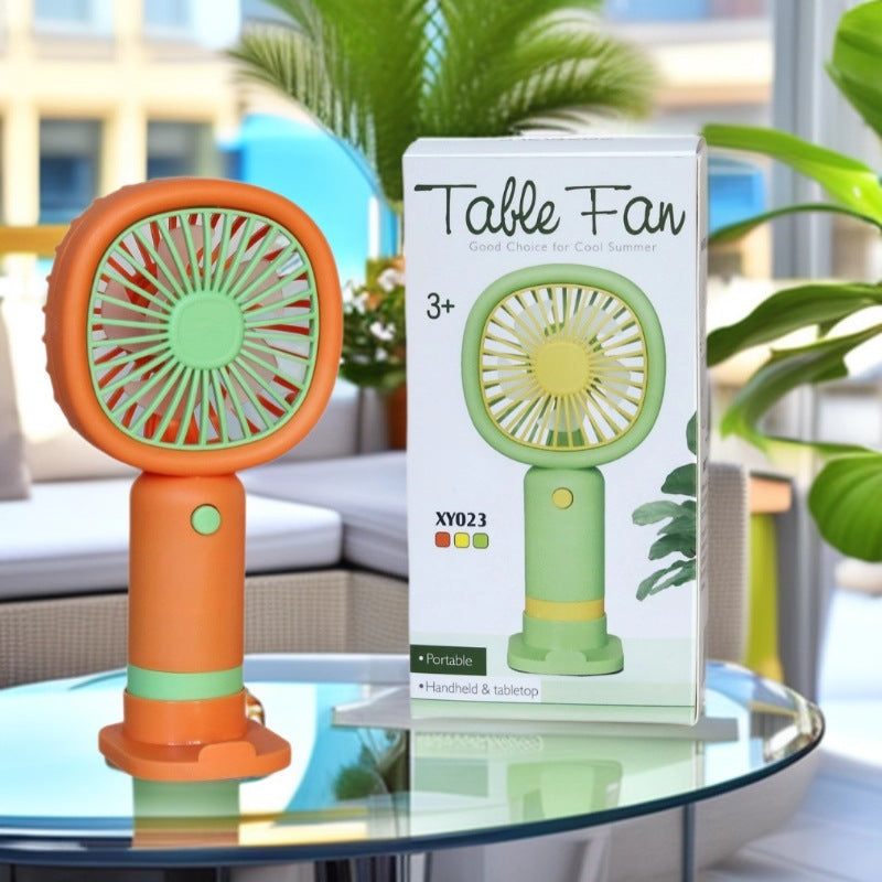 Unisex Handheld Ventilator mit ergonomischem Design und praktischer Standfunktion Brehn
