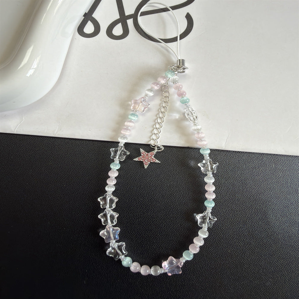 Artisanale Perlen Charms Halskette Brehn