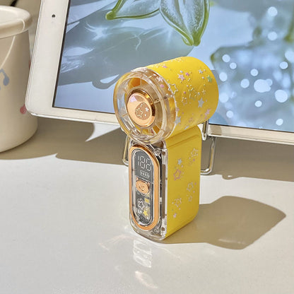 Tragbarer Mini Ventilator mit Led-Anzeige Brehn
