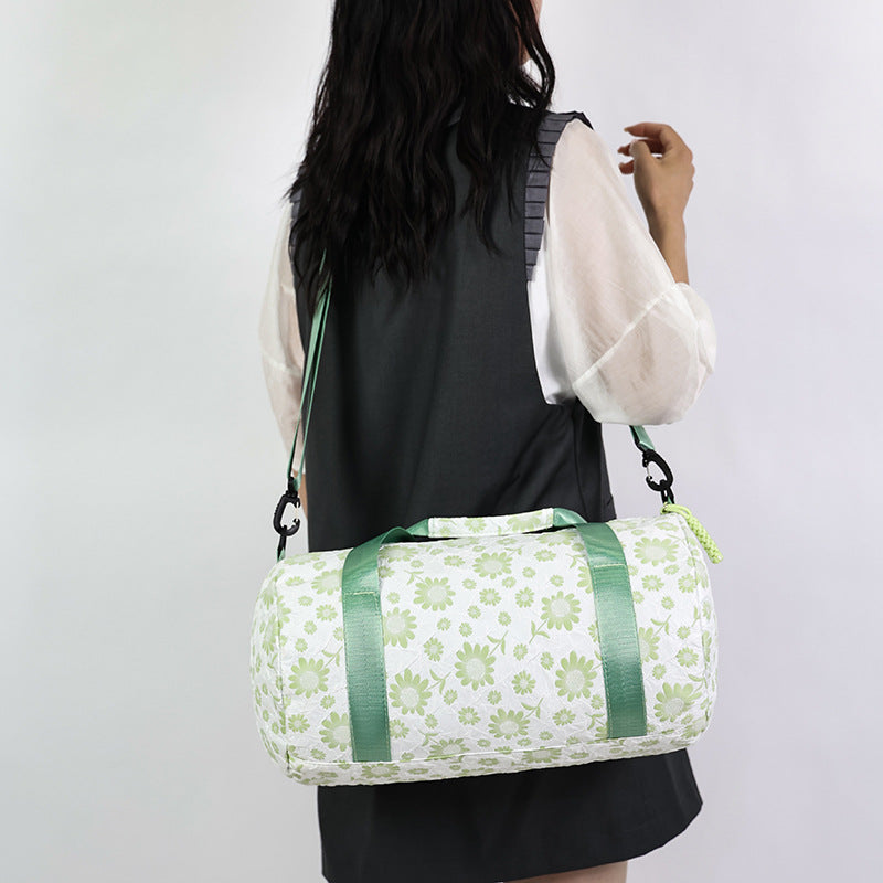 Blumenmuster Wochenend Reise Duffle Tasche Brehn