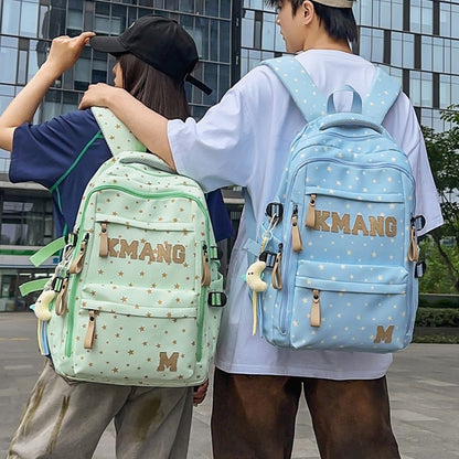 Trendiger Sternmuster-Rucksack Brehn