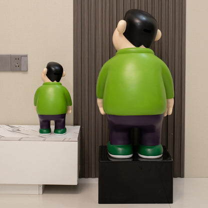Dekorative Figurine für die Wohnkulturanzeige