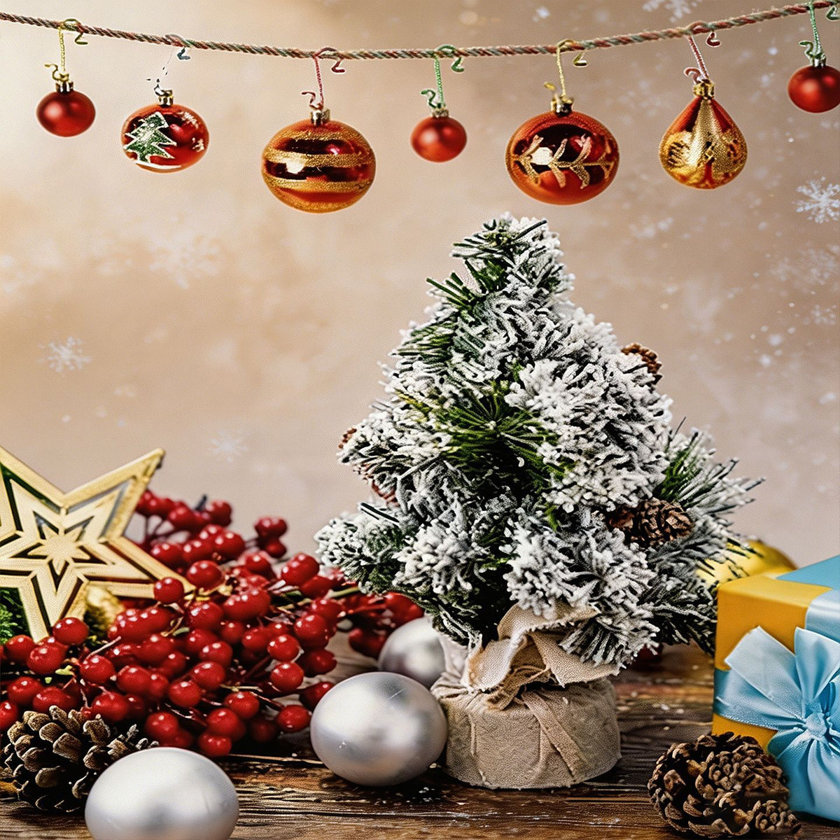 Dekorative Weihnachtsbaum-Haken Brehn