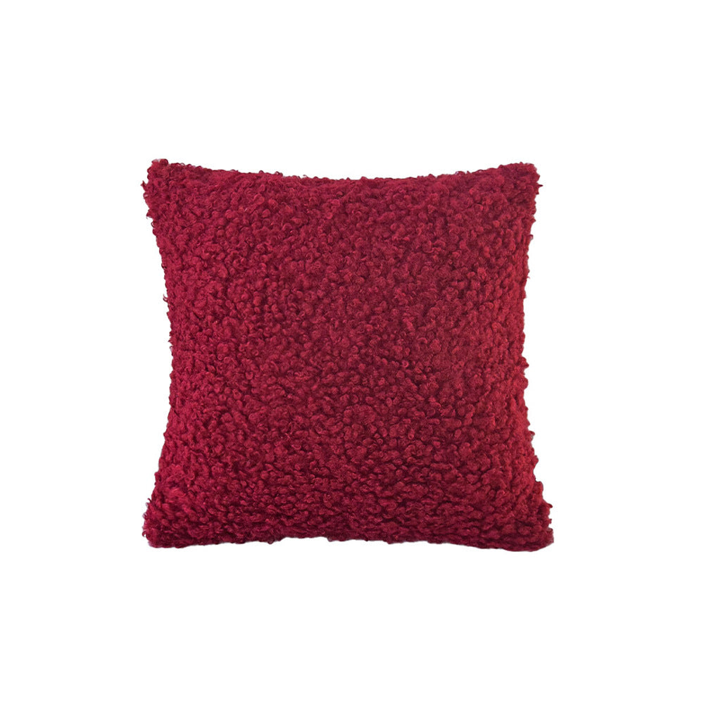 Kuschel-Kissen in Teddy-/Bouclé-Optik mit weicher Füllung Brehn