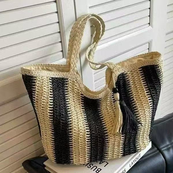 Großer Handgeknüpfter Shopper Brehn