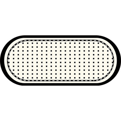 Dekorativer geometrischer Küchenbodenmatte