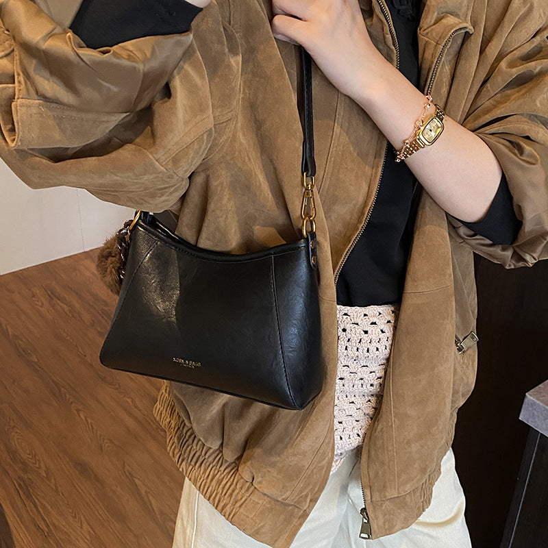 Chic Minimalistische Schultertasche Brehn