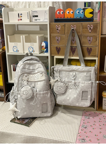Stylische Mehrfach-Taschen Rucksack Set