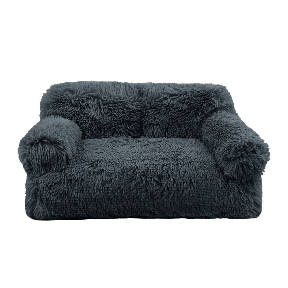 Flauschiges Hundebett