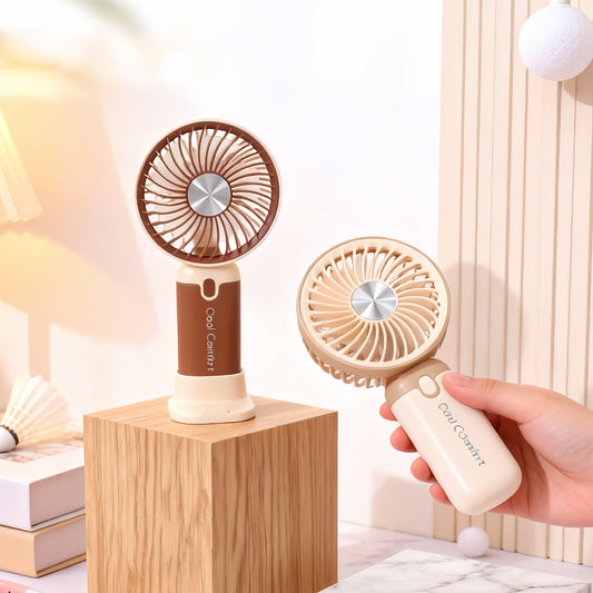 Damen Tragbarer Handventilator mit USB-Ladefunktion Brehn