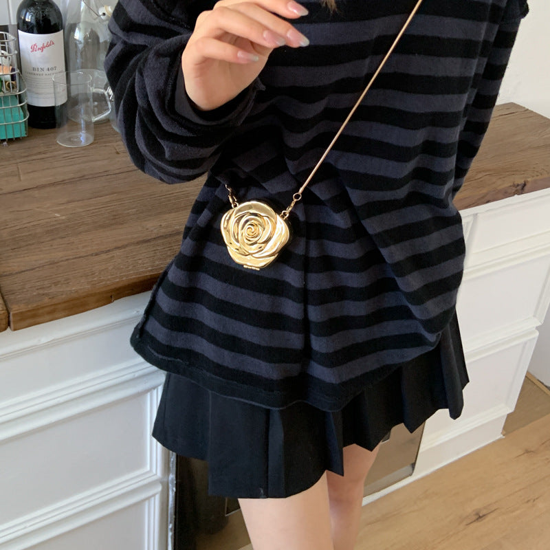 Elegantly Crafted Rose-Shaped Crossbody Bag Brehn