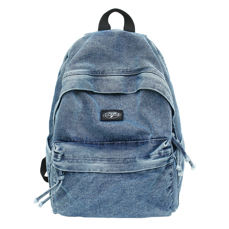 Lässiger Denim Schulranzen Brehn