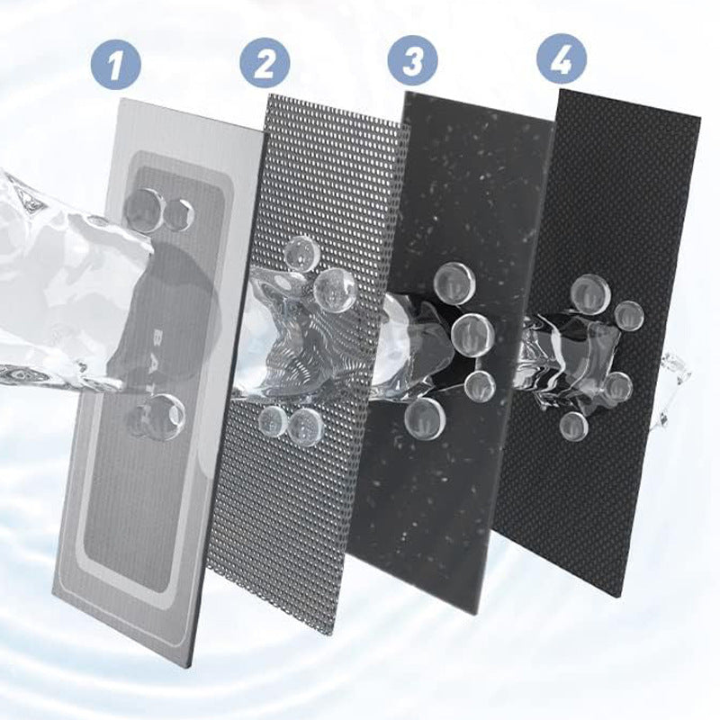 Absorbierender Memory-Schaum-Badematte Brehn