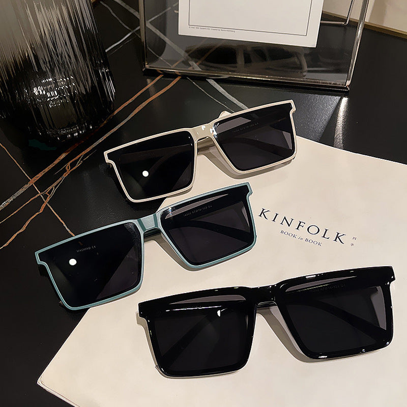 Damen quadratische Sonnenbrille im eleganten, modernen Design Brehn