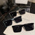 Damen quadratische Sonnenbrille im eleganten, modernen Design Brehn