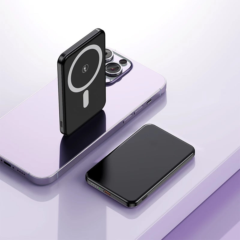 Magnetische Wireless-Powerbank mit Schnellladefunktion Brehn