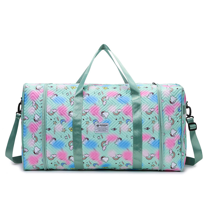 Spaß gemusterte Sport-Duffel-Tasche