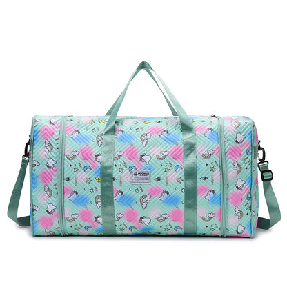 Spaß gemusterte Sport-Duffel-Tasche