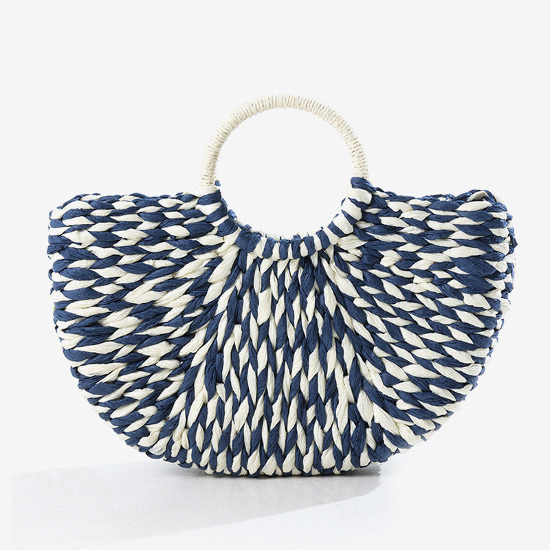 Damen Handtasche mit innovativem, geflochtenem Design Brehn