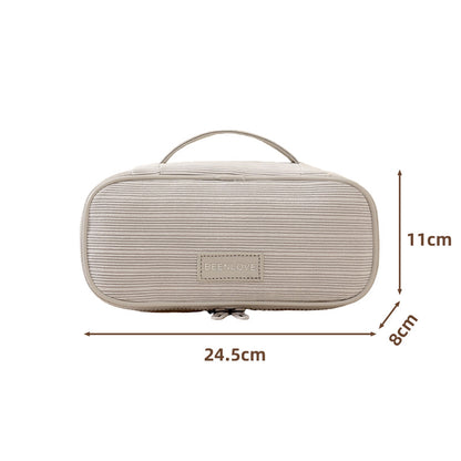Strukturierte Reise-Make-up-Tasche Brehn