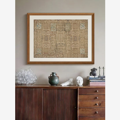 Dekorierte gerahmte Wandkunst