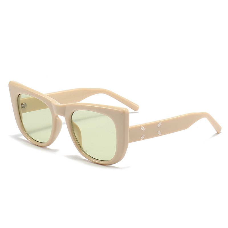 Damen moderne oversized Sonnenbrille im einzigartigen Design Brehn