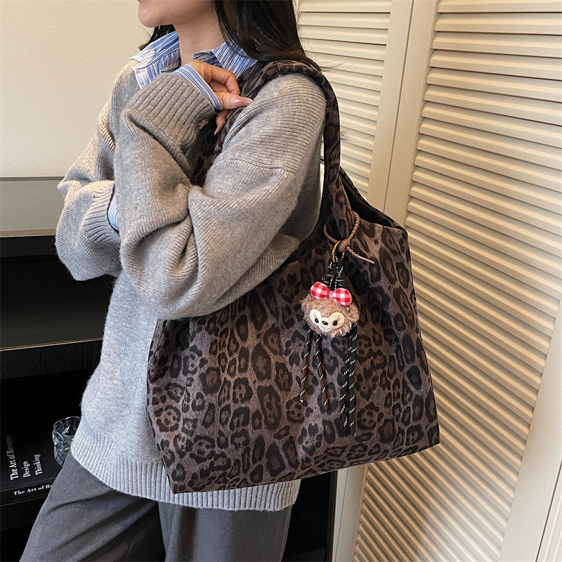 Modische Leopardprint-Shopper-Tasche Brehn