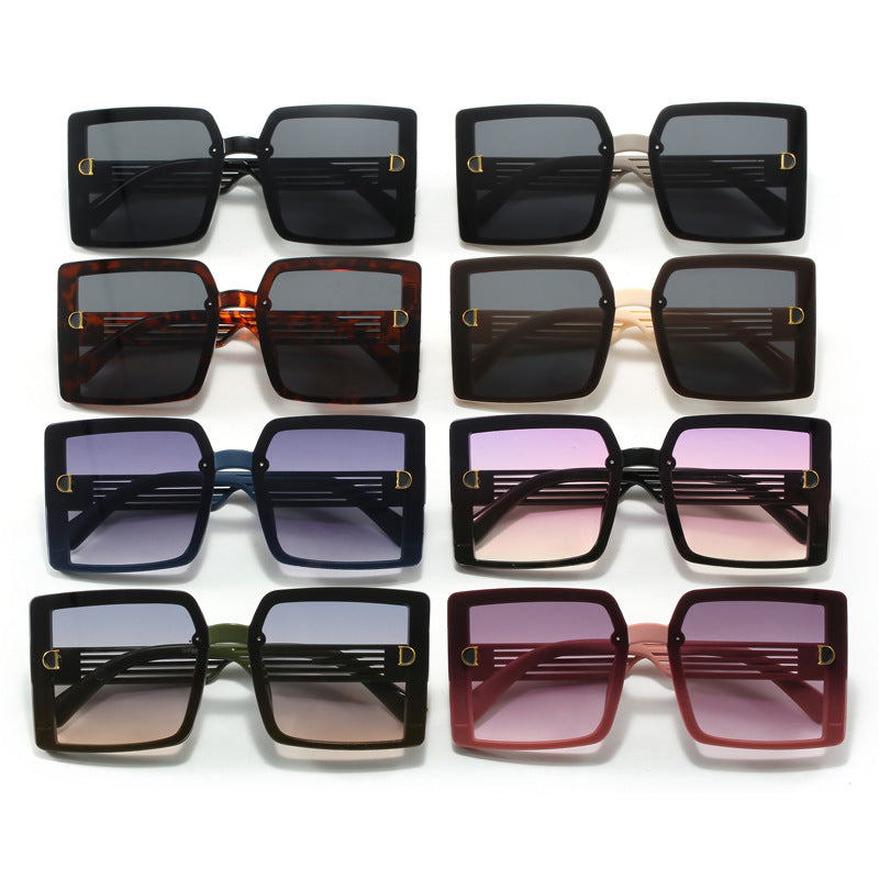 Damen quadratische Sonnenbrille mit ergonomischem Rahmen und UV-Schutz Brehn