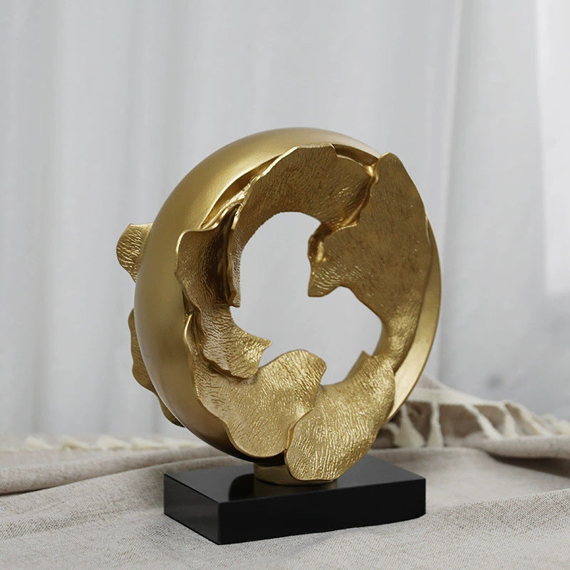 Künstlerische dekorative Schüssel Skulptur