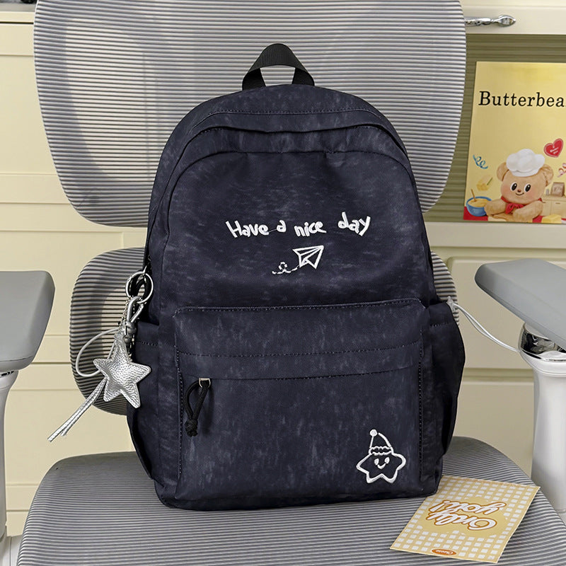 Verspielt Texturierten Rucksack