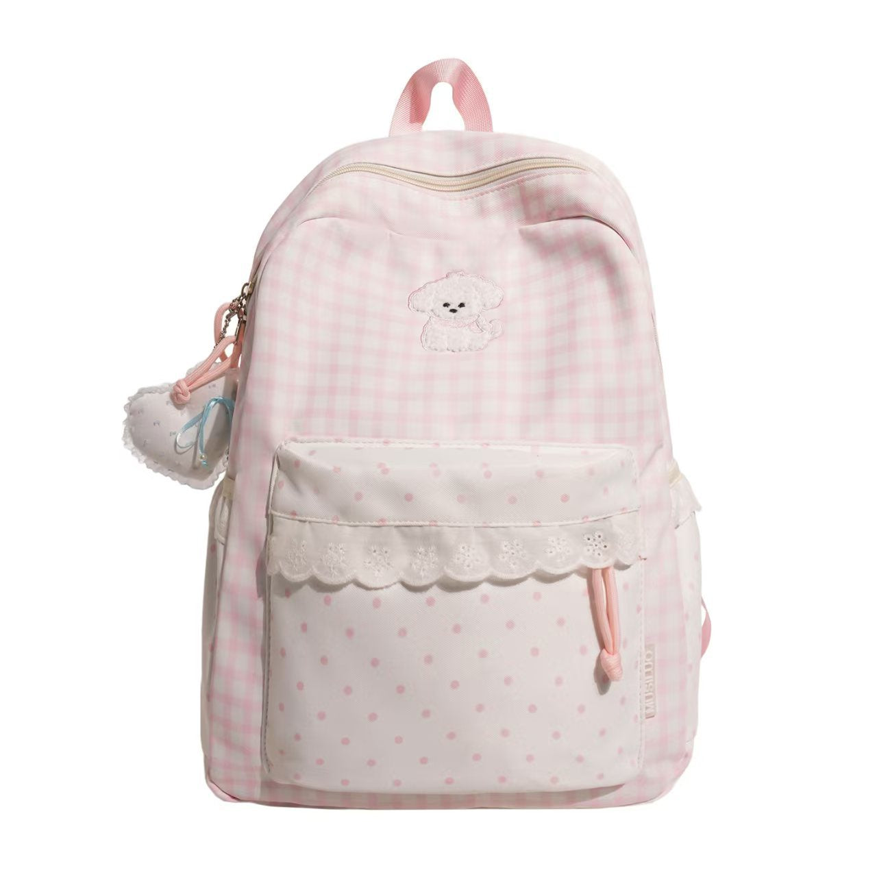Verspielt gemusterter Rucksack Brehn