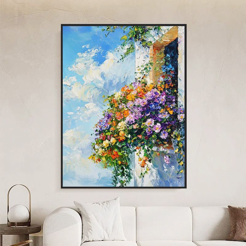 Florale Landschaft Wandkunst Brehn